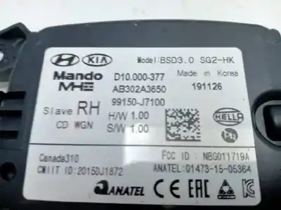 Second-hand car spare part electronic module for kia ceed business oem iam references 99150j7100  