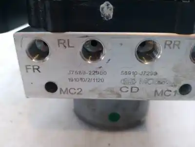 Peça sobressalente para automóvel em segunda mão abs por kia ceed business referências oem iam 58910j7290  