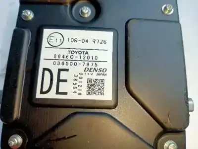 Pezzo di ricambio per auto di seconda mano modulo elettronico per toyota corolla (e21) hybrid advance riferimenti oem iam 8646c12010  
