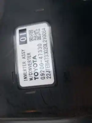 Peça sobressalente para automóvel em segunda mão bateria por toyota corolla (e21) hybrid advance referências oem iam g920049135  g920047330