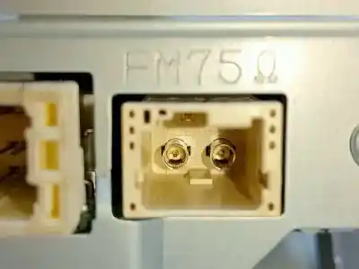 Peça sobressalente para automóvel em segunda mão sistema de áudio / rádio cd por toyota c-hr (_x1_) 1.2 (ngx10_) referências oem iam 86140f4341  