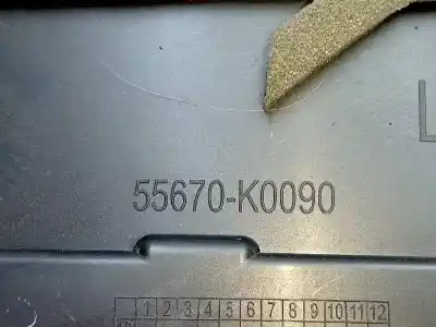 Автозапчастина б/у аераційна решіта для toyota yaris (_p13_) 1.5 hybrid (nhp130_) посилання на oem iam 55650k0050b0  