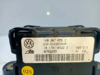 Peça sobressalente para automóvel em segunda mão sensor por seat leon (1p1) fr referências oem iam 1k0907655c  