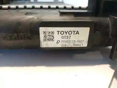 Автозапчастина б/у водяний радіатор для toyota c-hr (_x1_) 1.2 (ngx10_) посилання на oem iam 164000t370  