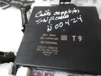 Pezzo di ricambio per auto di seconda mano modulo elettronico per toyota yaris 1.5 16v cat riferimenti oem iam 821180de71  