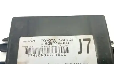 Second-hand car spare part electronic module for toyota yaris active oem iam references 8978402220  