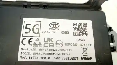 Second-hand car spare part electronic module for toyota yaris active oem iam references 86740yp010  