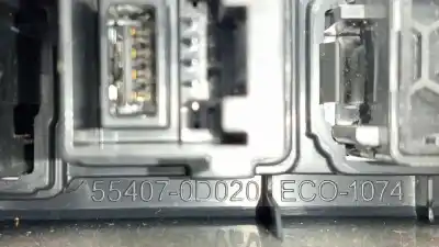 Second-hand car spare part electronic module for toyota yaris active oem iam references 554070d020  