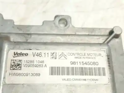 Second-hand car spare part ecu engine control for citroen c-elysee (dd_) 1.2 vti 82 oem iam references 1613425780 9811545080 