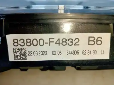 Автозапчасти б/у приборная доска за toyota c-hr (_x1_) 1.2 (ngx10_) ссылки oem iam 83800f4832  