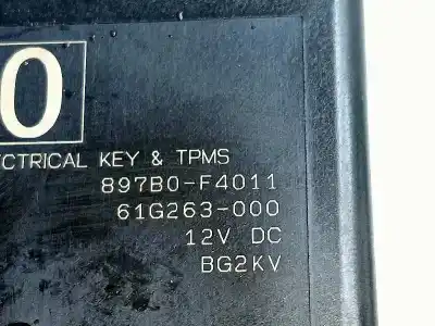 Peça sobressalente para automóvel em segunda mão módulo eletrônico por toyota c-hr (_x1_) 1.2 (ngx10_) referências oem iam 897b0f4011  