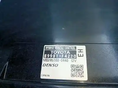 Peça sobressalente para automóvel em segunda mão módulo eletrônico por toyota c-hr (_x1_) 1.2 (ngx10_) referências oem iam 89981f4220  