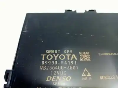 Peça sobressalente para automóvel em segunda mão módulo eletrônico por toyota c-hr (_x1_) 1.2 (ngx10_) referências oem iam 89990f4191  