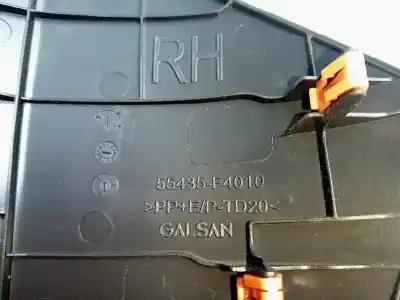 Автозапчастина б/у молдинг для toyota c-hr (_x1_) 1.2 (ngx10_) посилання на oem iam 55435f4010c0  