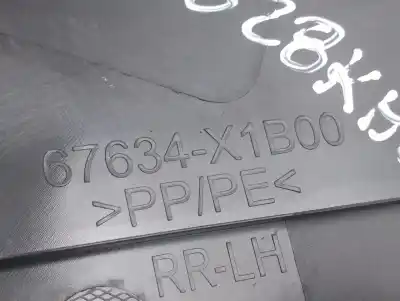 Pezzo di ricambio per auto di seconda mano rivestimento portiera posteriore sinistra per toyota c-hr (_x1_) 1.2 (ngx10_) riferimenti oem iam 67640f4010c0 67634x1b00 