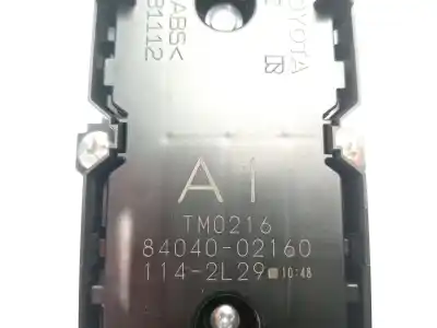 Second-hand car spare part left front power window switch for toyota corolla (e21) * oem iam references 8404002160  