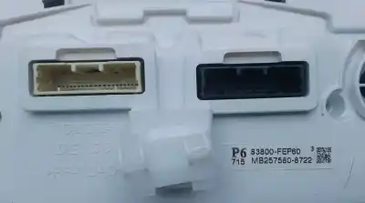 Peça sobressalente para automóvel em segunda mão quadrante por toyota corolla e21 corolla (e21/eh1) basico referências oem iam 5540002905c0 83800fep60 83800fep61