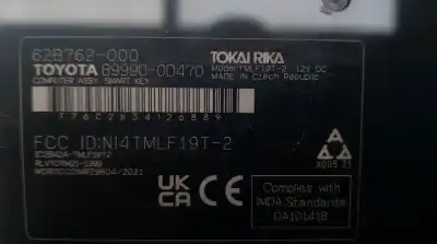 Second-hand car spare part electronic module for toyota yaris active oem iam references 899h00d090 899900d470 
