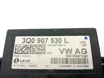 Автозапчастина б/у електронний модуль для seat leon (5f1) 1.4 16v tsi act посилання на oem iam 3q0907530l  