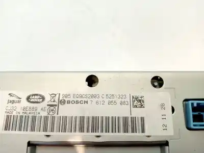 Second-hand car spare part multifunction display for land rover evoque dynamic oem iam references lr078550 eq9gs2003 
