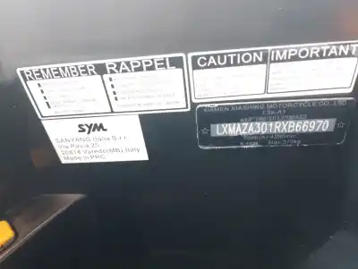 Автозапчасти б/у сиденье правое переднее за sym symphony 125 * ссылки oem iam 77200x43020t1  77200x43020t1r