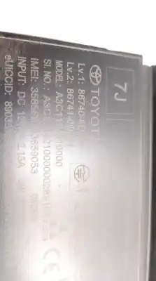 Pezzo di ricambio per auto di seconda mano modulo elettronico per toyota yaris 1.5 16v cat riferimenti oem iam 867400d031  