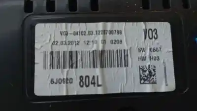 Second-hand car spare part dashboard for seat ibiza iv (6j5, 6p1) 1.6 tdi oem iam references 6j0 920 804 lx  