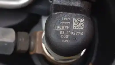 Second-hand car spare part complete engine for seat ibiza iv (6j5, 6p1) 1.6 tdi oem iam references 03l100090q cayc cayn 37243