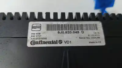 Автозапчасти б/у отопление / кондиционирование воздуха за seat ibiza iv (6j5, 6p1) 1.6 tdi ссылки oem iam 6j0820043dnee   Автозапчасти б/у отопление / кондиционирование воздуха за seat ibiza iv (6j5, 6p1) 1.6 tdi ссылки oem iam 6j0820043dnee