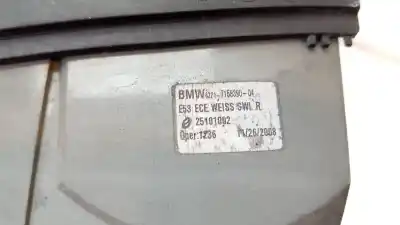 Second-hand car spare part right tailgate light for bmw x5 (e53) 3.0 d oem iam references 63217164476 63217158390 