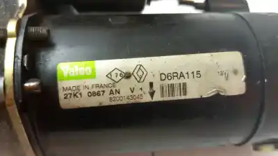 Pezzo di ricambio per auto di seconda mano motorino di avviamento per renault scenic (ja..) 1.9 dci authentique riferimenti oem iam 7700116282 8200143045 
