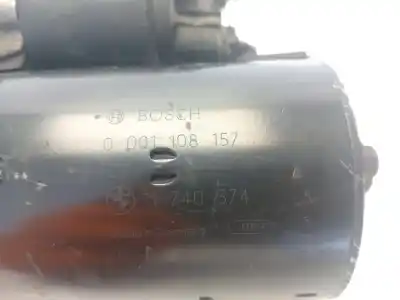 Peça sobressalente para automóvel em segunda mão motor de arranque por bmw 3 (e46) 316 i referências oem iam 12412354709 0 001 108 157 12v