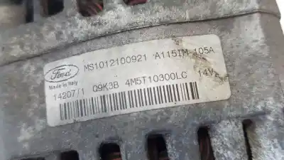 Pezzo di ricambio per auto di seconda mano alternatore per ford focus berlina (cap) * riferimenti oem iam 1496231 14v a115im 105a 4m5t10300lc