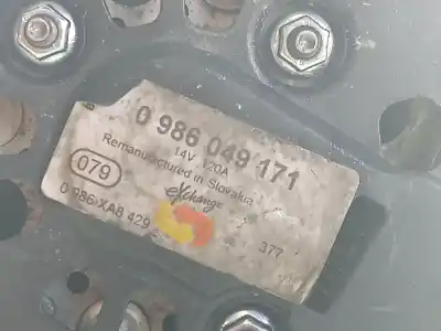 Second-hand car spare part alternator for ford focus c-max (dm2) 1.6 tdci oem iam references 1708322 14v 120a 