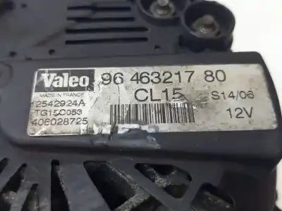 Pezzo di ricambio per auto di seconda mano alternatore per citroen c4 picasso seduction riferimenti oem iam 5705as cl15 12v 9646321780