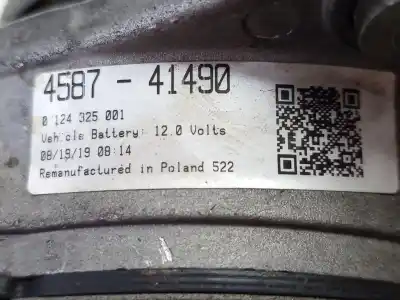 Second-hand car spare part alternator for audi a3 (8p1) 2.0 tdi 16v oem iam references 06f903023f 12v 458741490 / 0124325001