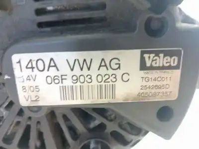 Second-hand car spare part alternator for audi a4 avant (8e) 1.9 tdi (96kw) oem iam references 06f903023c  