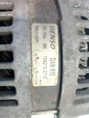 Pezzo di ricambio per auto di seconda mano alternatore per ford focus c-max (dm2) 2.0 tdci riferimenti oem iam 1708322  12v 150a