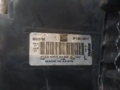 Second-hand car spare part left headlight for seat leon (1p1) reference oem iam references 5p1941005e 5p1941029c 