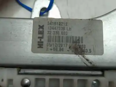 Автозапчастина б/у регулятор вікна передній лівий для opel corsa e (x15) 1.4 lpg (08, 68) посилання на oem iam 13447038  