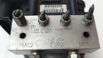 Peça sobressalente para automóvel em segunda mão abs por toyota auris (_e15_) 1.6 (zre151_) referências oem iam 4405012250 4454002350 