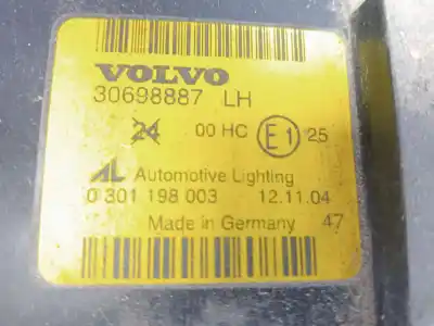 Second-hand car spare part left headlight for volvo v50 (545) d4 oem iam references 31335221  