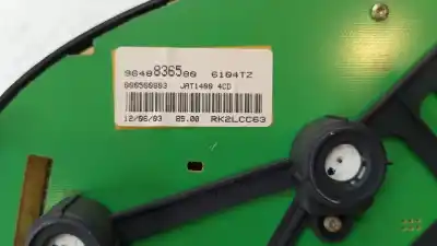 Pezzo di ricambio per auto di seconda mano pannello degli strumenti per peugeot 206 fastback (2a/c) 1.4 hdi eco 70 riferimenti oem iam 8203yr 9648836580 