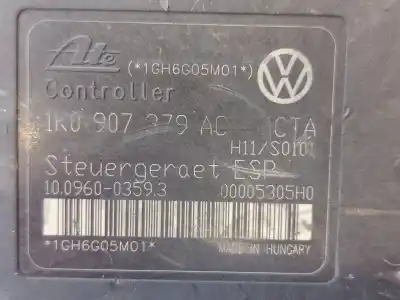 Second-hand car spare part abs for seat leon (1p1) 1.9 tdi oem iam references 1k0614517a 1k0614517af / 1k0907379ac 