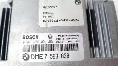 Piesă de schimb auto la mâna a doua unitate de control motor ecu pentru bmw 3 compact (e46) 316 ti referințe oem iam 12142460607 0261209005 / 02101526rt5524 / 7522738 