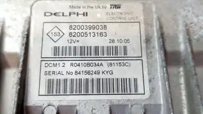 Pezzo di ricambio per auto di seconda mano centralina motore per renault modus / grand modus (f/jp0_) 1.5 dci (fp0f, jp0f) riferimenti oem iam 8200513163 8200399038 
