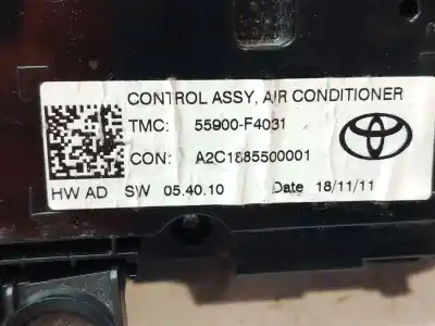 Автозапчасти б/у климат-контроль за toyota c-hr (_x1_) 1.2 (ngx10_) ссылки oem iam 55900f4410  55900f4031