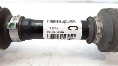 Автозапчасти б/у передняя левая трансмиссия за toyota c-hr (_x1_) 1.2 (ngx10_) ссылки oem iam 43420f4040 43420f4040 