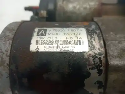 Peça sobressalente para automóvel em segunda mão motor de arranque por mini mini (r56) cooper referências oem iam 12417552105 m000t32271 