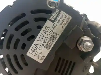 Second-hand car spare part alternator for audi a4 b7 (8ec) 1.8 t oem iam references 078903016ac  304002860
